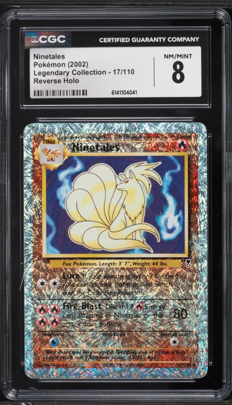 2023 Pokemon Scarlet & Violet Obsidian Flames IR Ninetales #199