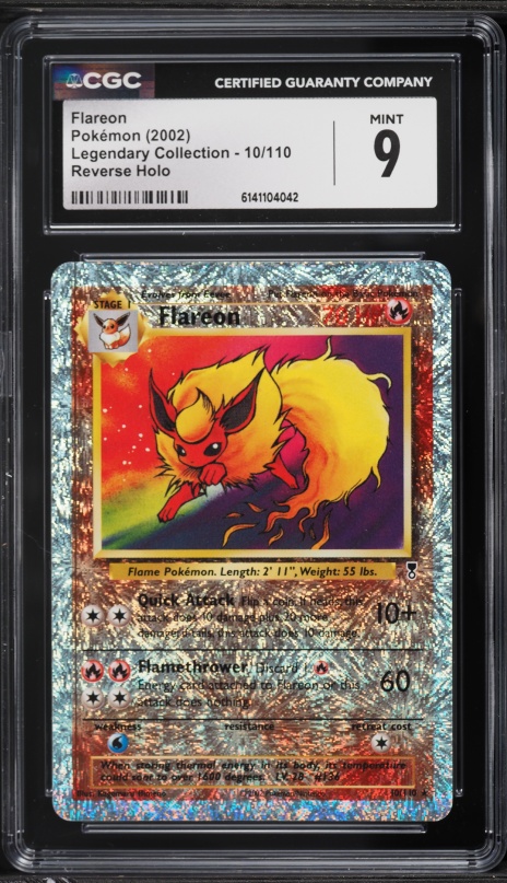 2023 Pokemon Japanese SV 151 Master Ball Reverse Holo Flareon #136
