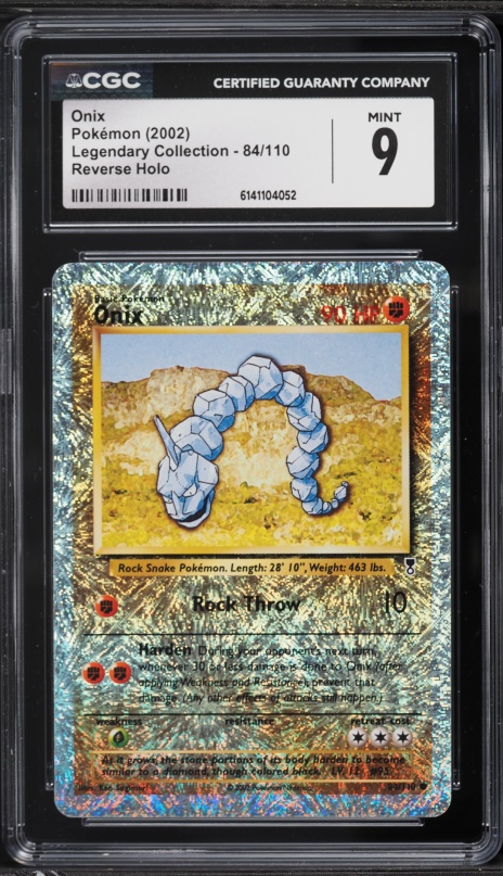 holographic onix card Pokemon - Onix (61/108) - XY Evolutions main image 0