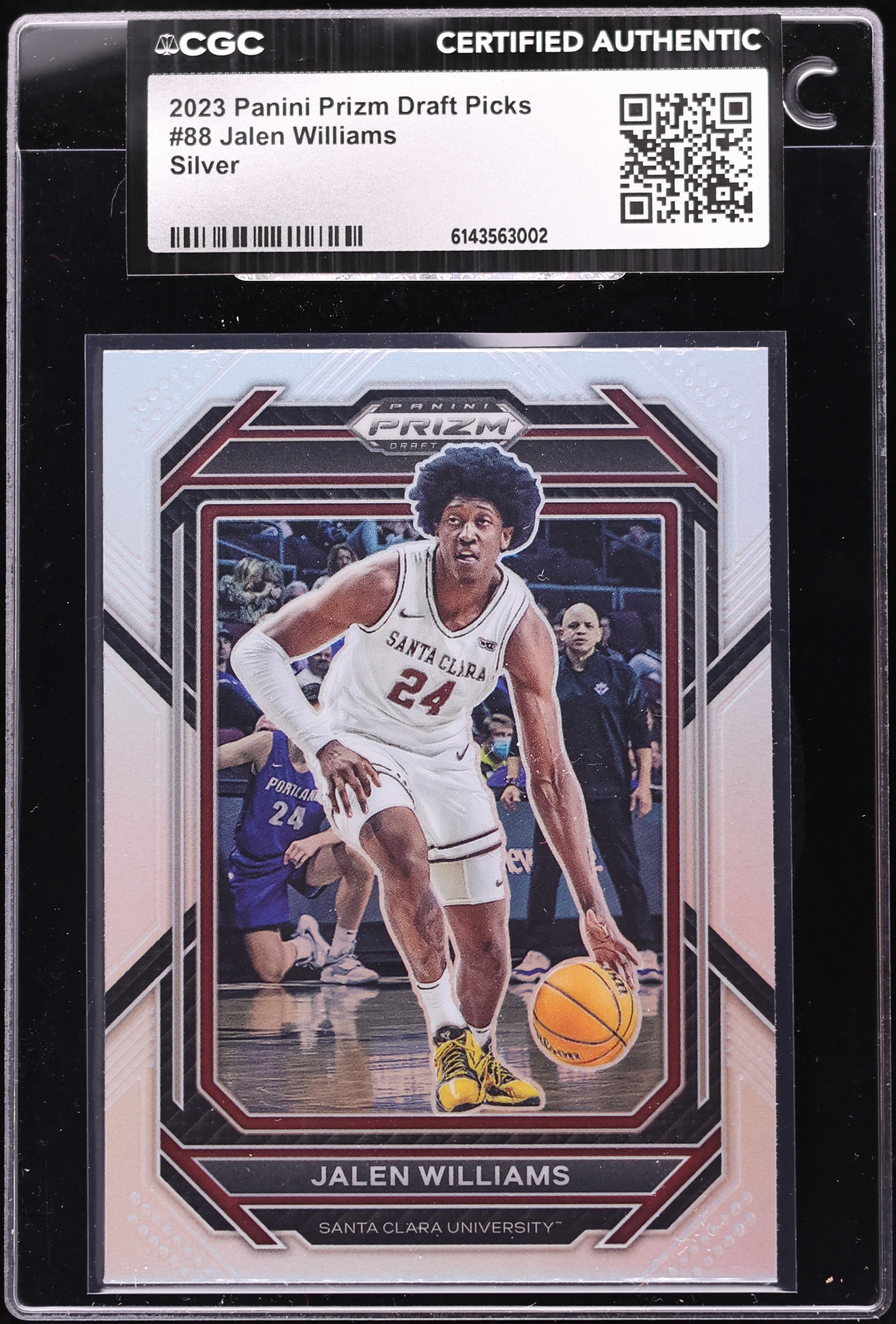 2023 Panini Prizm Draft Picks Basketball Silver Jalen Williams #88