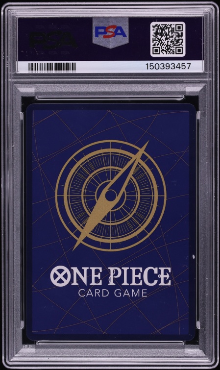 2025 One Piece Fist Divine Speed 3rd Anniversary Silver SP SEC Monkey D. Luffy #OP06-119 PSA 10