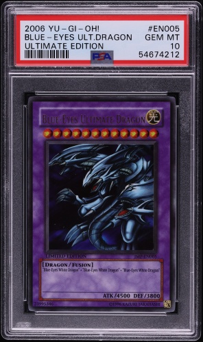 2005 Yu-Gi-Oh! Promo Jump Magazine Blue-Eyes Ultimate Dragon #JMP