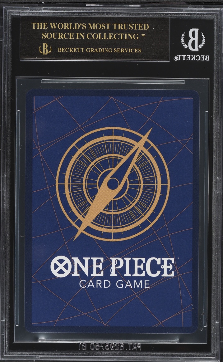 2022 One Piece Japanese Premium 25th Anniversary Manga Art Nami R #OP01-016 BGS 10 BLACK LABEL