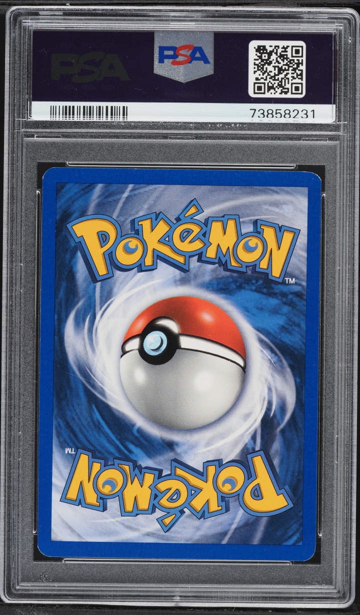 2005 Pokemon EX Unseen Forces Reverse Holo Ampharos #1 PSA 8 NM-MT