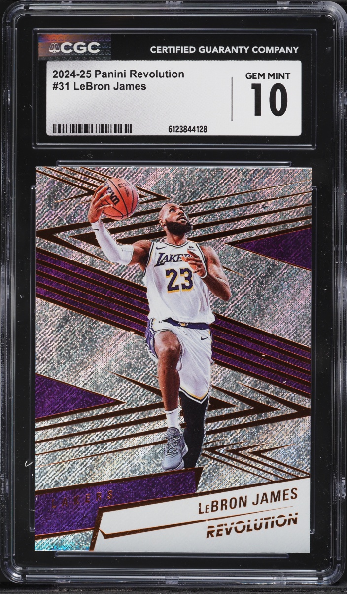 2024 Panini Revolution LeBron James #31 CGC 10 GEM MINT