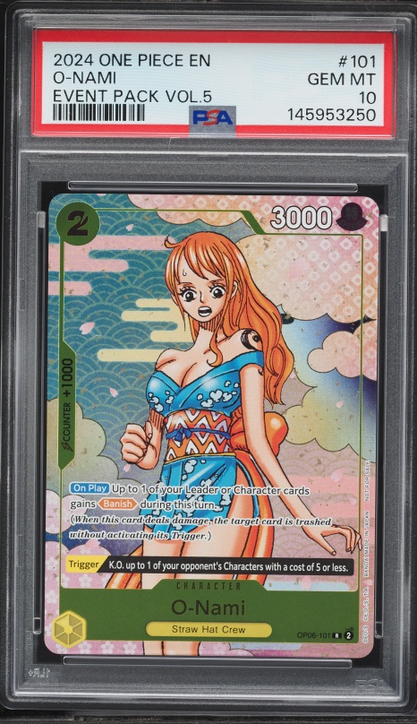 2024 One Piece Japanese 500 Years In The Future Alt Art O-Nami
