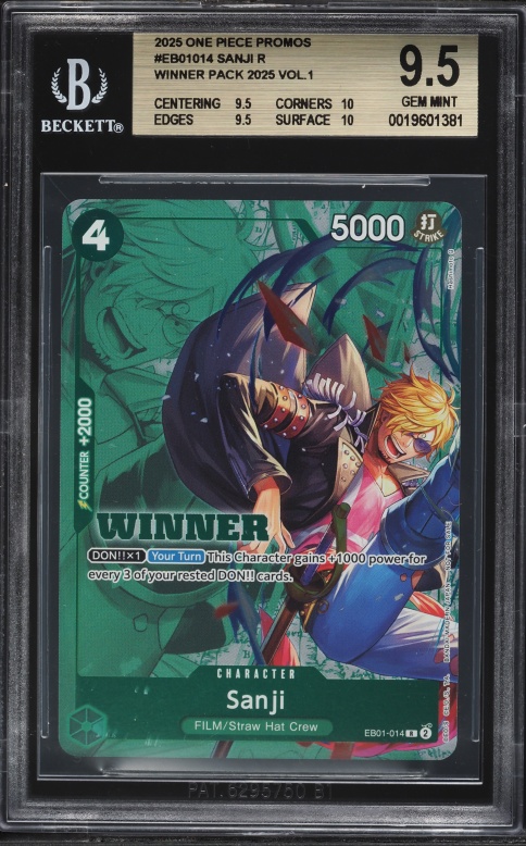 2025 Gundam Card Game Promo Store Tournament Winner Pack 1 Duo