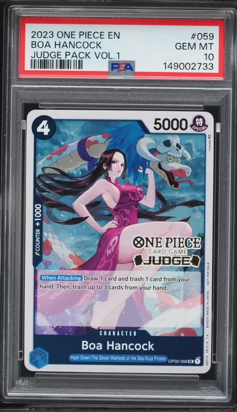 2025 One Piece Japanese Premium Best Vol.2 Boa Hancock #PRB02-017