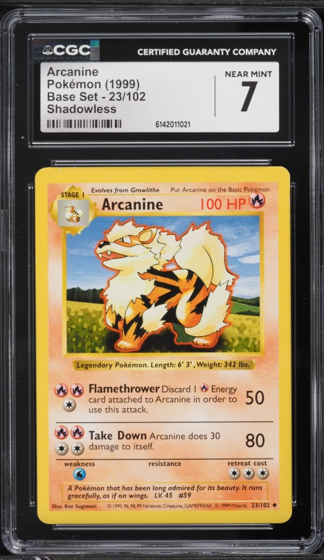 1995 arcanine pokemon card Arcanine [Fire] • Pokemon Card – Mikes Game Shop