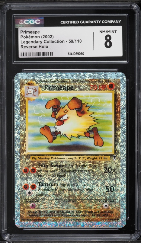 2002 Pokemon Legendary Collection 59 Primeape Rev.Foil | Ozzie Collectables