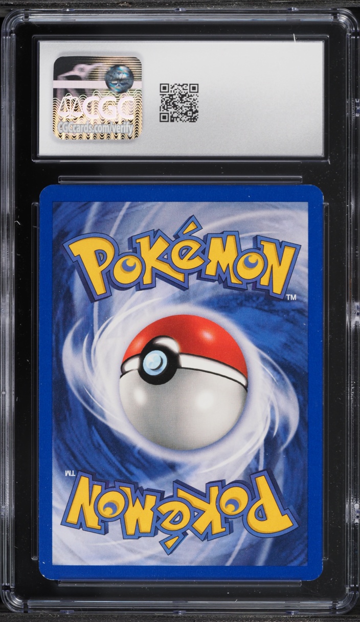 2000 Pokemon Gym Challenge Error Fighting Symbol Holo Blaine's Charizard #2 CGC 6.5 EXMT+