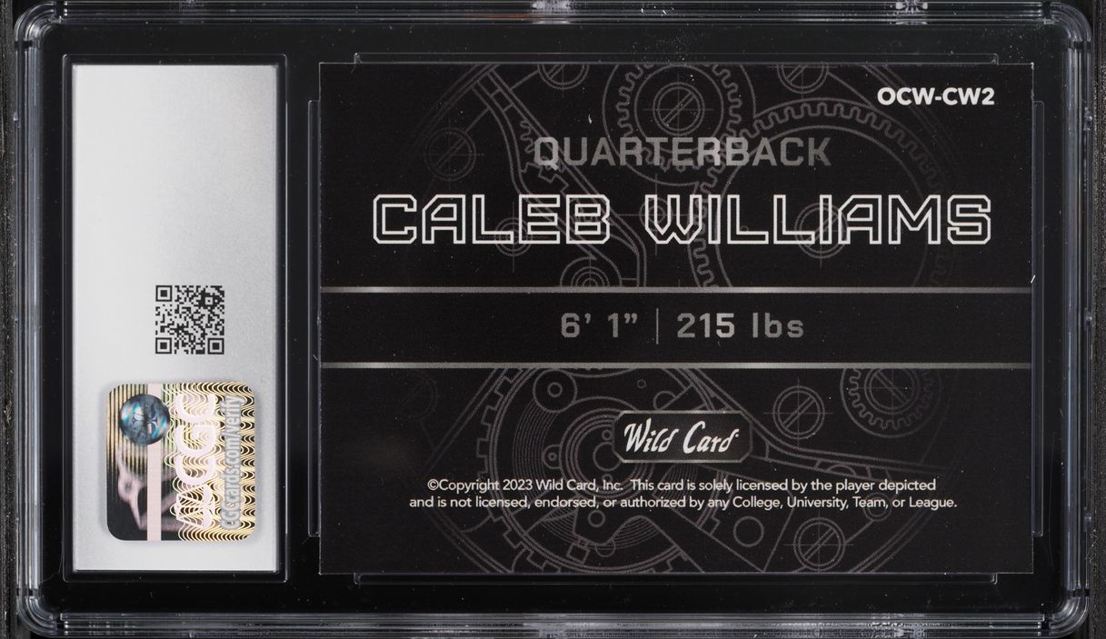 Icon Qb1 Rst Red 2023 Wild Card Web Exclusives QB1 On Clock Chase Red Platinum Wave ...