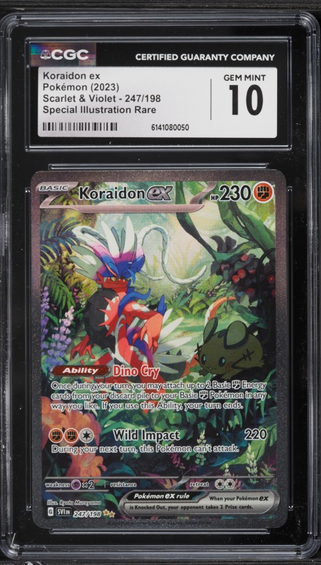 Pokemon Scarlet & Violet Special Illustration Rare Koraidon ex #247/198