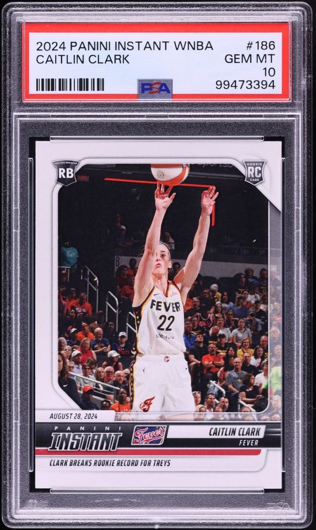 2024 Panini Instant WNBA Caitlin Clark ROOKIE /11211 #186 PSA 10 GEM MINT