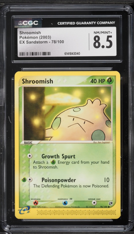 shroomish pokemon card value Shroomish 63/106 - ex Emerald