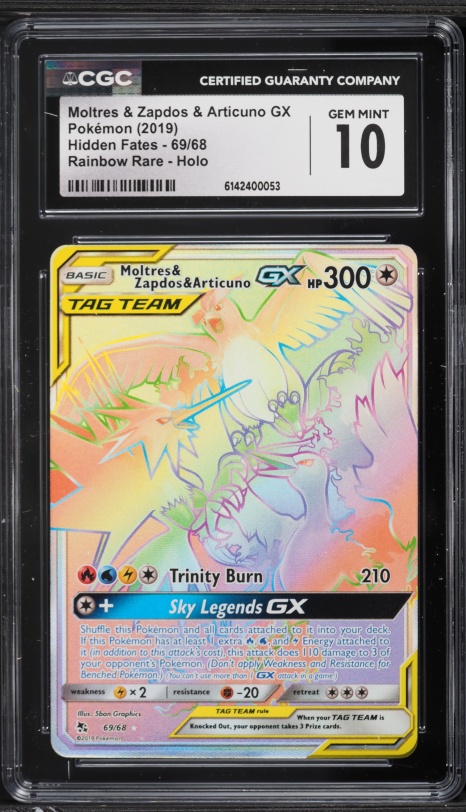 pokemon card moltres zapdos articuno rainbow rare Amazon.com: Moltres & Zapdos & Articuno Tag Team GX - 69/68 - Secret Rare