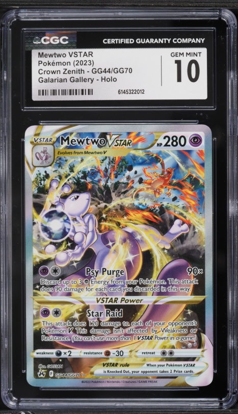 2023 Pokemon Japanese Scarlet & Violet 151 Art Rare Mewtwo #183