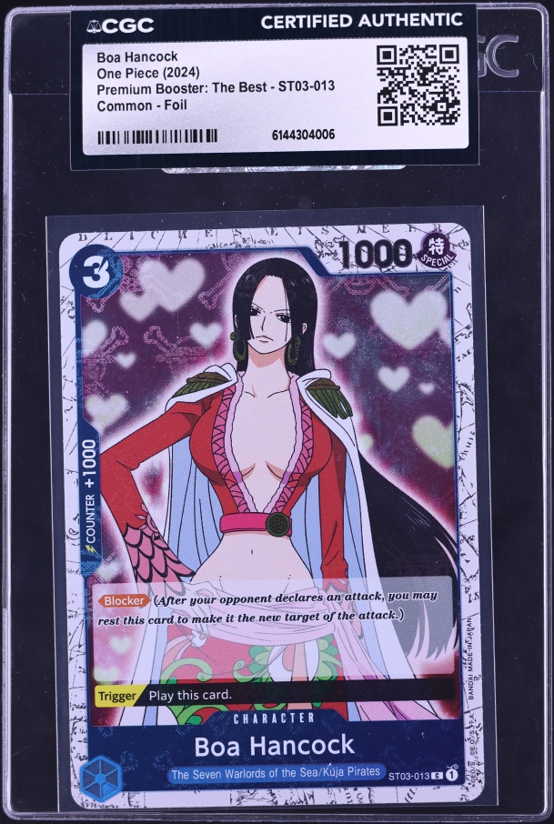 2010 One Piece Japanese Miracle Battle Carddass Empress Boa