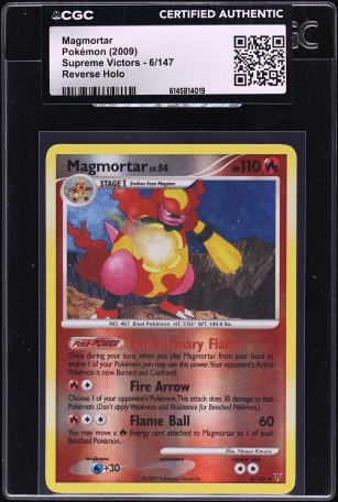 magmortar pokemon card price - GG03/GG70 - Crown Zenith - Galarian Gallery this attack does 120 more damage Magmortar 010/091 Holo Rare Paldean