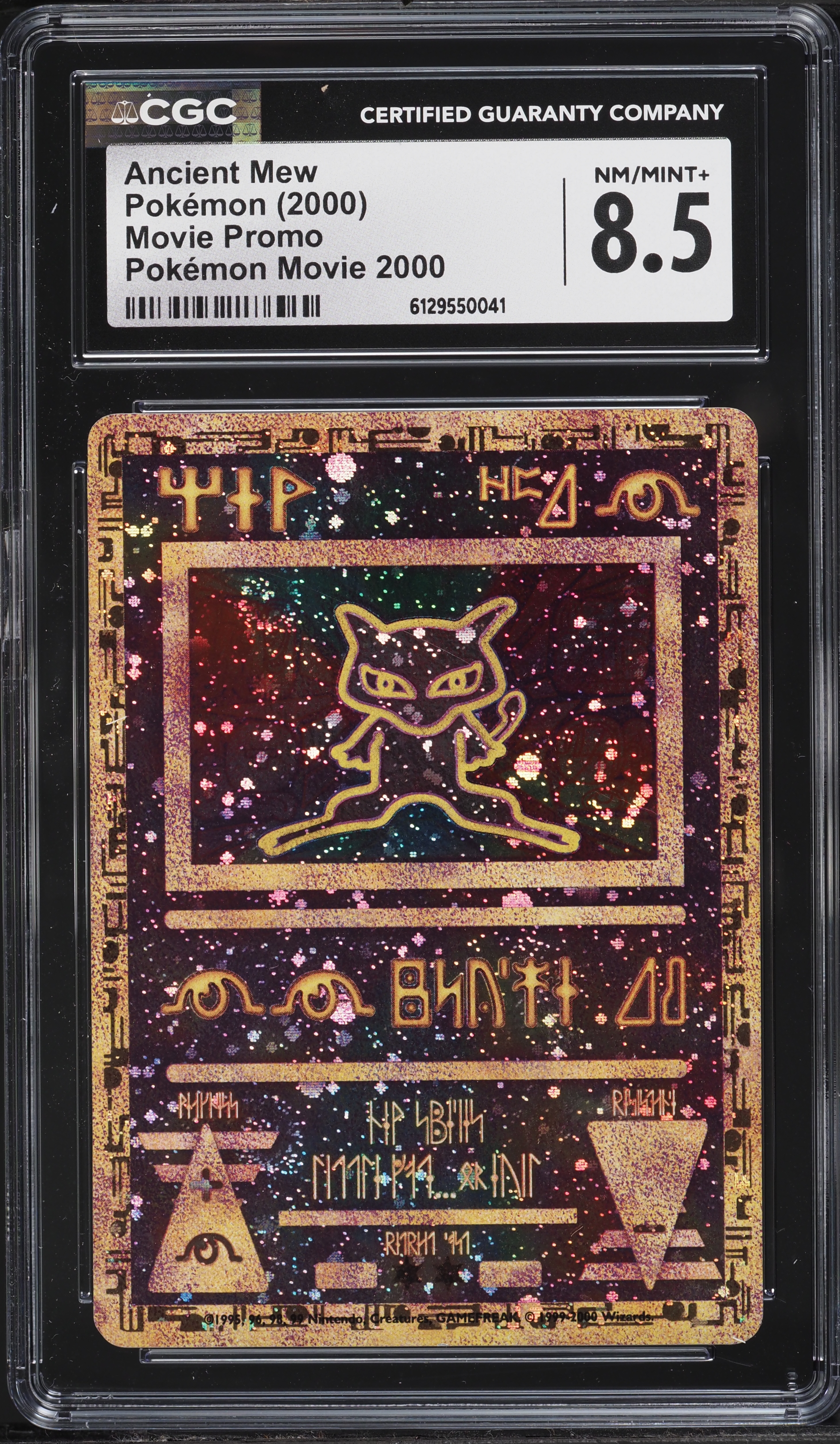 2000 Pokemon Movie Promo Ancient Mew CGC 8.5 NM-MT+ on Fanatics