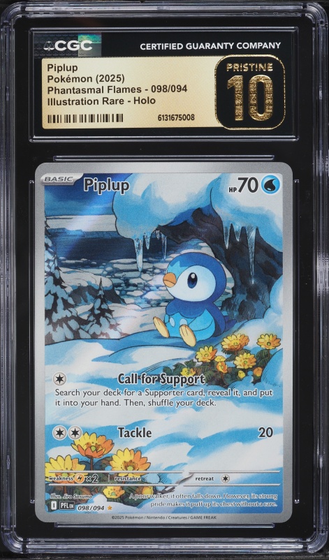 2021 Pokemon Japanese Sword & Shield Promo Project Holo Piplup