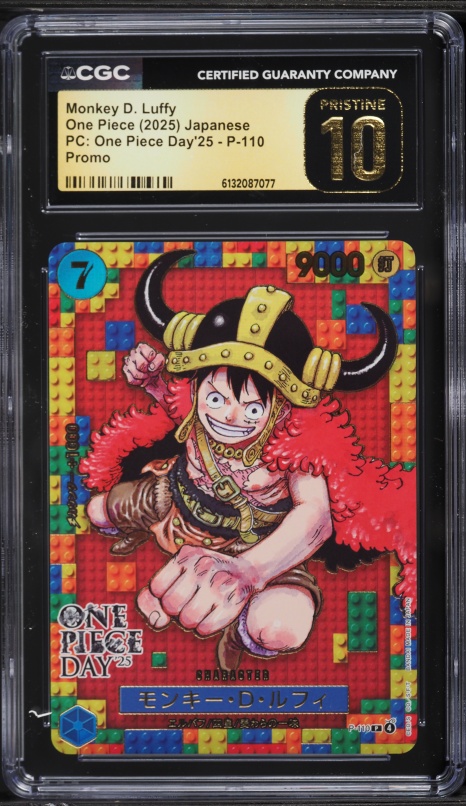 2025 One Piece Japanese Promo Standard Battle Winner Monkey D