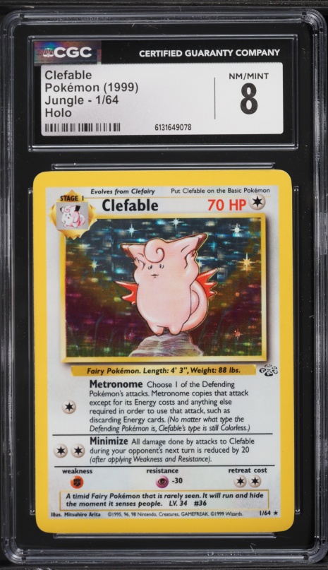 pokemon card clefable Pokemon Card Mega Clefable ex SAR SR set 112/080 M3 Munikis Zero Japan –  GLIT Japanese Hobby Shop main image 1