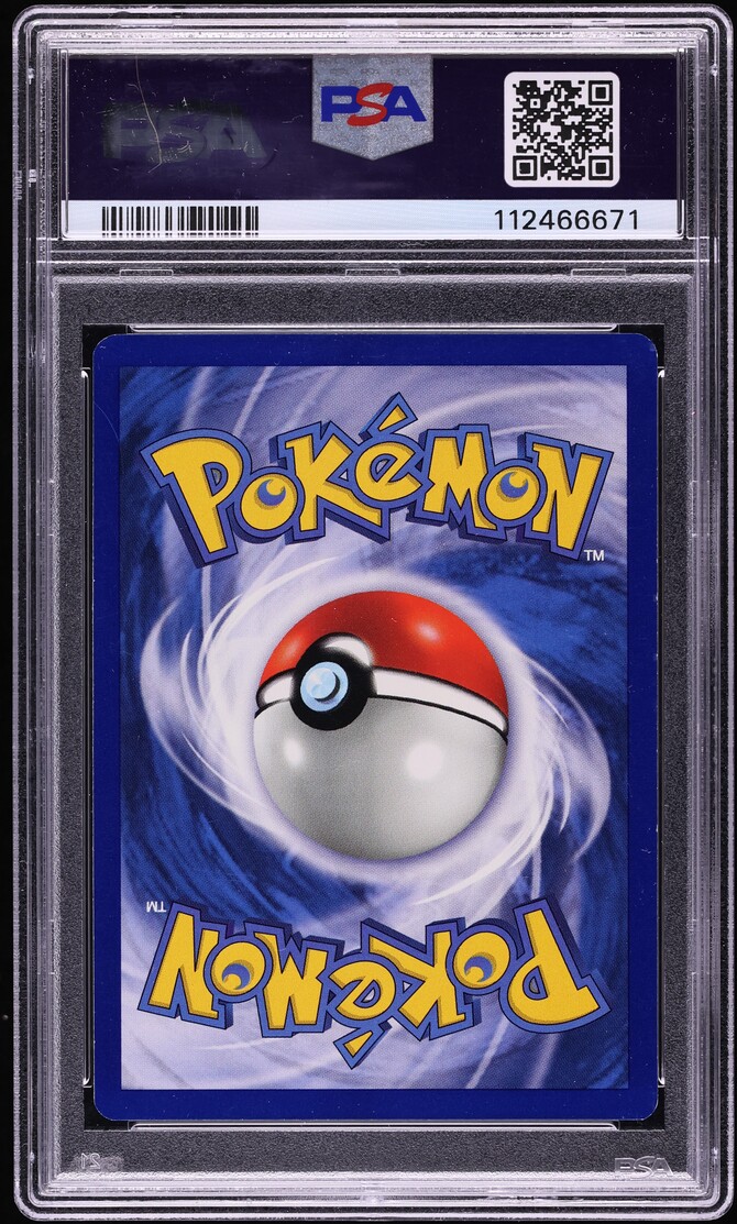 1999 Pokemon Base Set Shadowless Gastly #50 PSA 6 EXMT