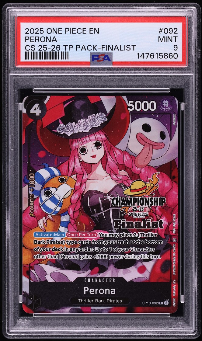 2025 One Piece Championship 25-26 Top Player Pack Finalist Alt Art