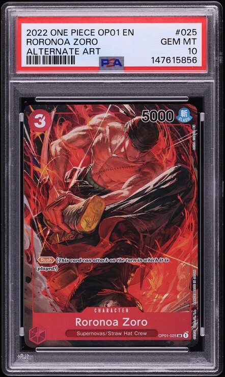 2023 One Piece Premium Collection Film Red SR Roronoa Zoro #ST01