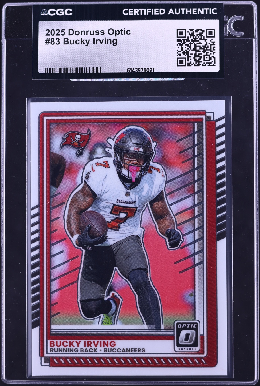 2025 Donruss Optic Bucky Irving #83 CGC AUTH