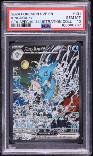2024 Pokemon SV Black Star Promo Illustration Collection Kingdra