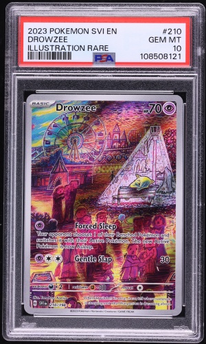 2023 Pokemon Scarlet & Violet IR Drowzee #210 PSA 10 GEM MINT on