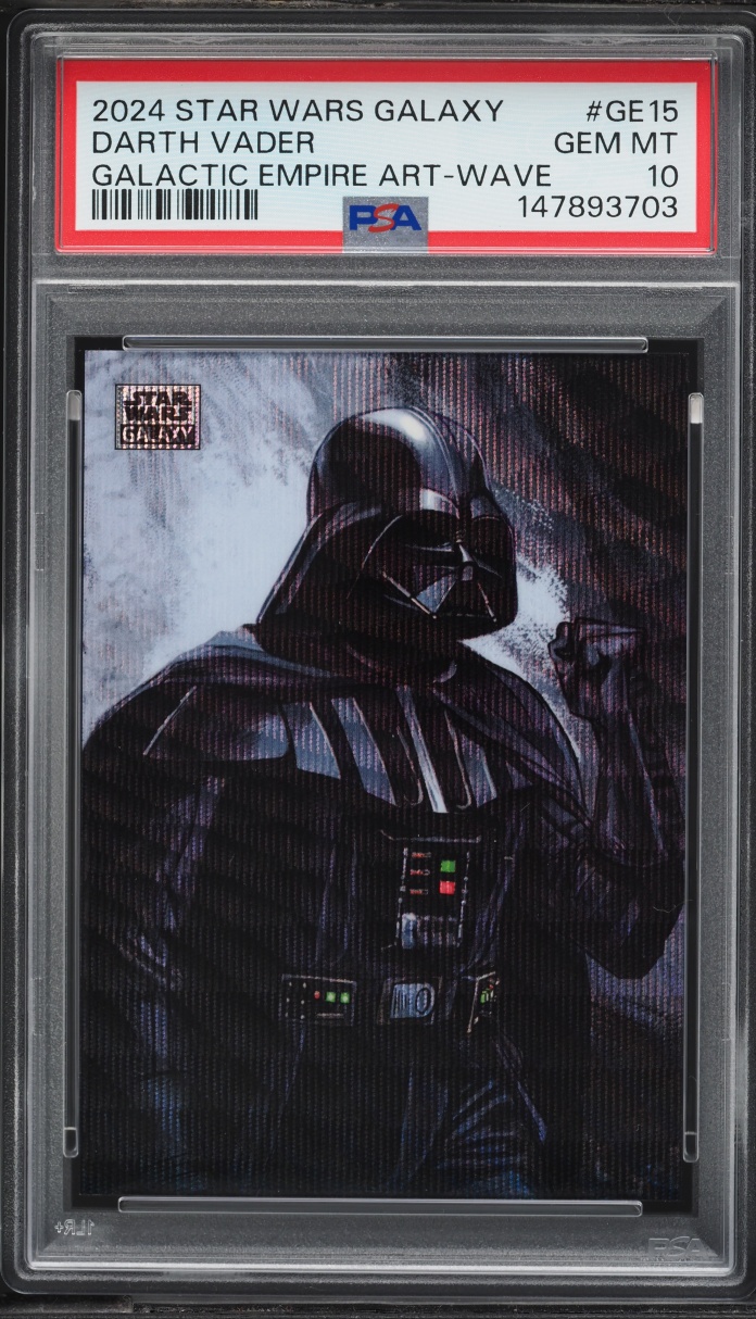 2024 Topps Chrome Star Wars Galaxy Galactic Empire Art Wave Darth