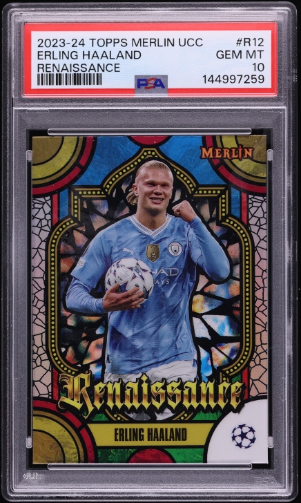 2023 Topps Merlin UEFA Club Competitions Renaissance Erling