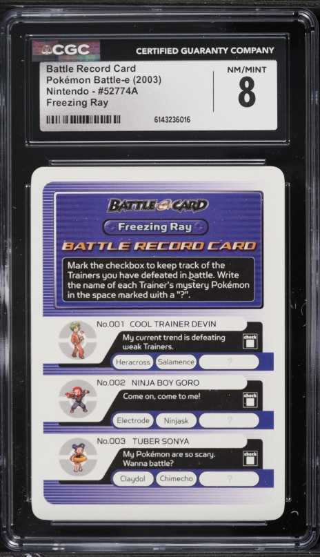 2003 Pokemon Japanese PLAY Promo Battle Road Summer Pokemon Card