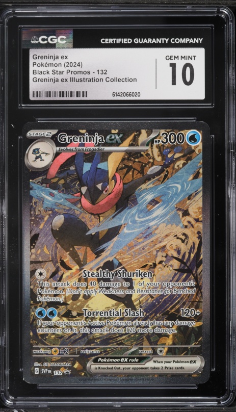 2024 Pokemon SV Black Star Promo Special Illustration Greninja ex