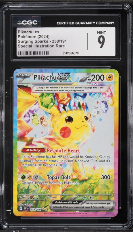 2025 Pokemon Japanese Mega Dream ex SAR Pikachu ex #234 CGC 10 GEM