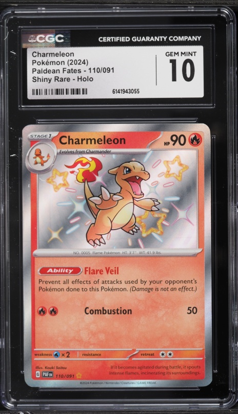 charmeleon pokemon card shiny Graded: JP 2/32 Charizard & Ho-Oh ex Deck (2023) Ho Double Infinity Gaming PSA 10 1GEM MTIn 2023 Charmeleon played for the . Charmeleon Cards | Dex -