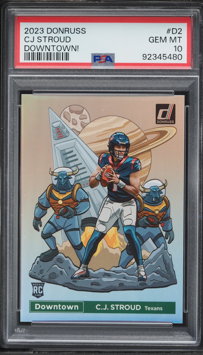 2023 Donruss Downtown C.J. Stroud ROOKIE #D-2 PSA 10 GEM MINT