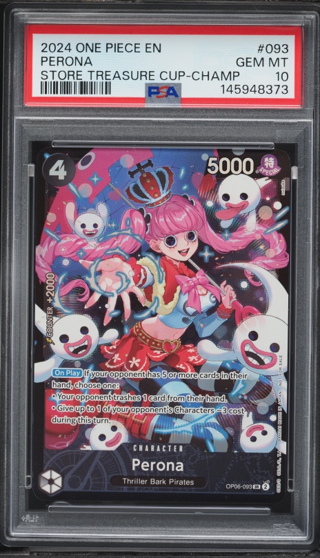 2024 One Piece Promos Treasure Cup Top 8 Kaido #094 PSA 10 GEM