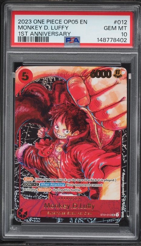 2022 One Piece Japanese Premium 25th Anniversary Monkey D. Luffy