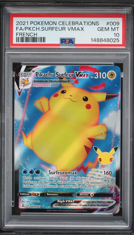 2021 Pokemon Japanese SWSH 25th Anniversary Full Art Pikachu #1