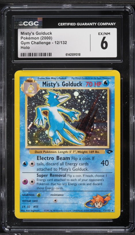 2000 Topps Pokemon Series 3 Misty #HV7 CGC 9 MINT on Fanatics Collect