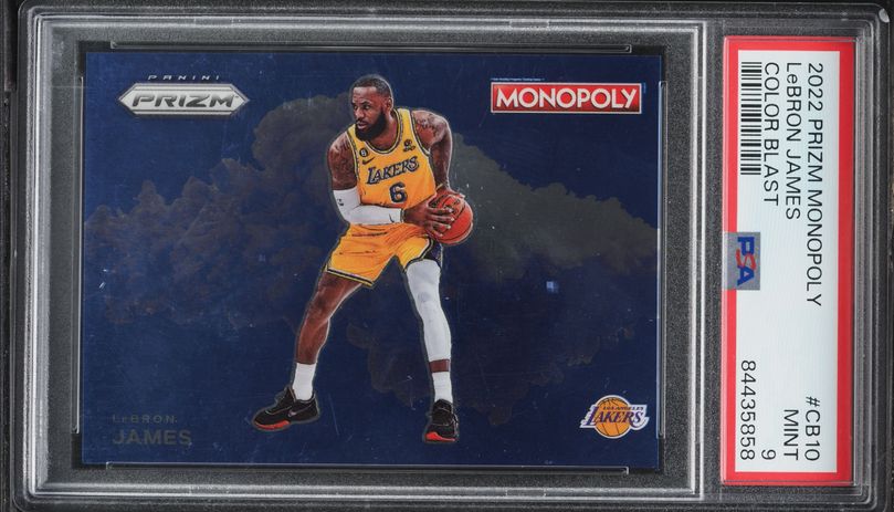 2005 Topps Chrome Black Refractor LeBron James /399 #102 SGC 6