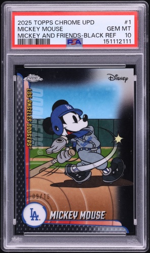 2024 Disney Lorcana D23 Expo Promo Mickey Mouse #07 PSA 10 GEM