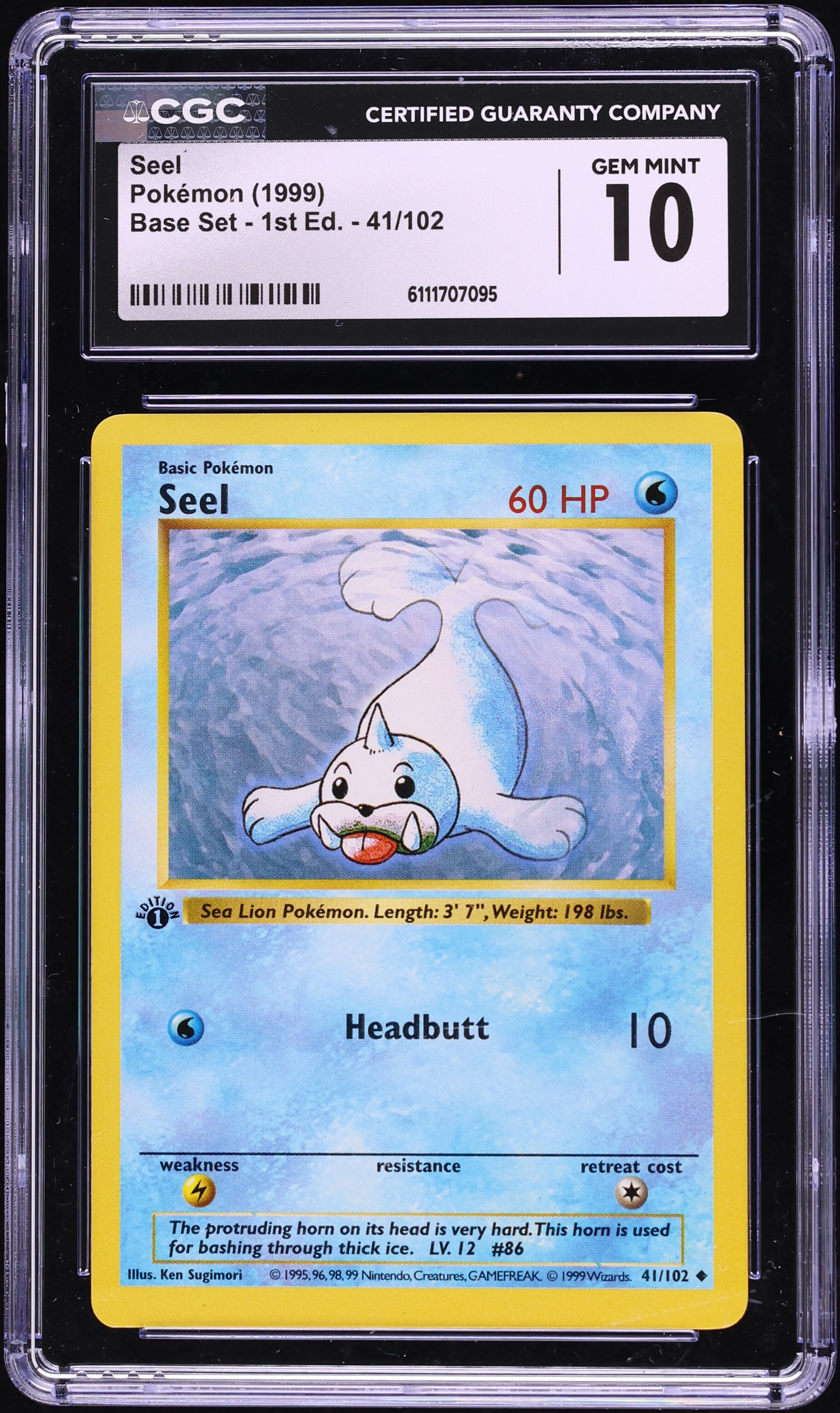 1995 seel pokemon card value Seel [Reverse Holo] #95 Prices | Pokemon Skyridge