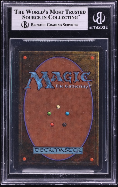 1993 Magic The Gathering MTG Unlimited Dual Land Scrubland BGS 9 MINT