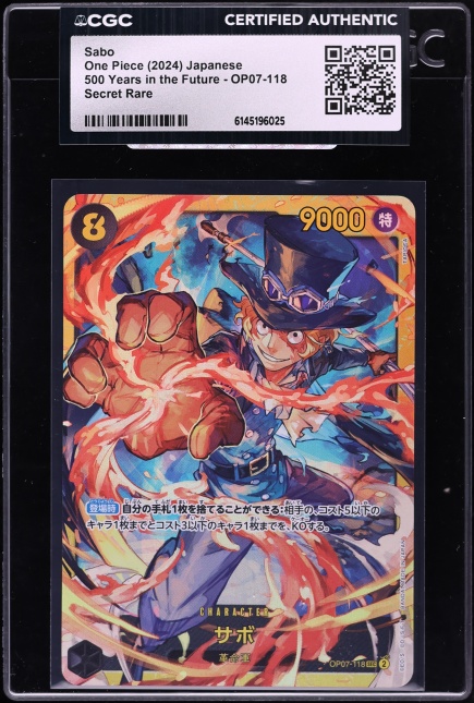 2025 One Piece 3rd Anniversary Treasure Sabo #049 PSA 10 GEM MINT