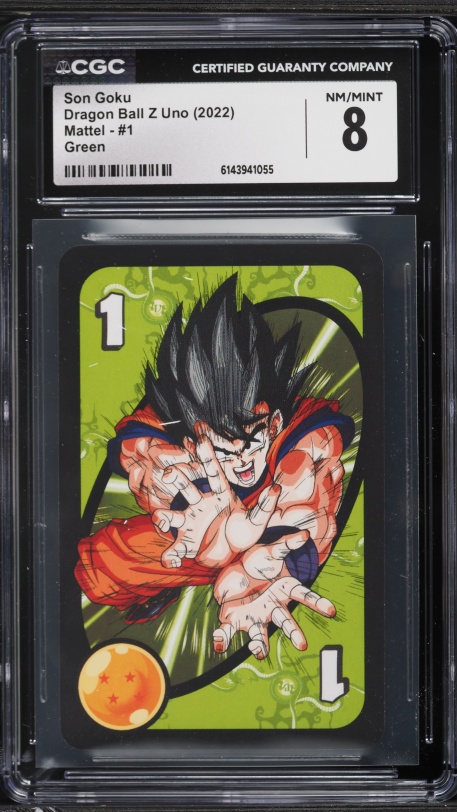 1995 Dragon Ball Bandai Visual Adventure Part EX Son Goku #253 PSA